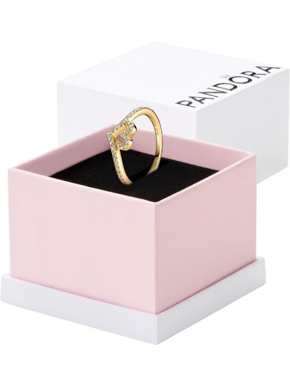 Sparkling Heart Ring - Timeless Wish Design, Elegant Jewelry for Special
